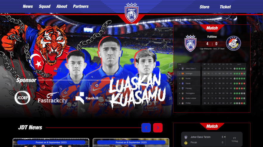 Website redesign