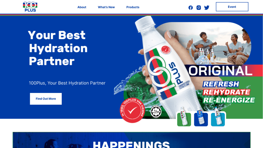 Website redesign